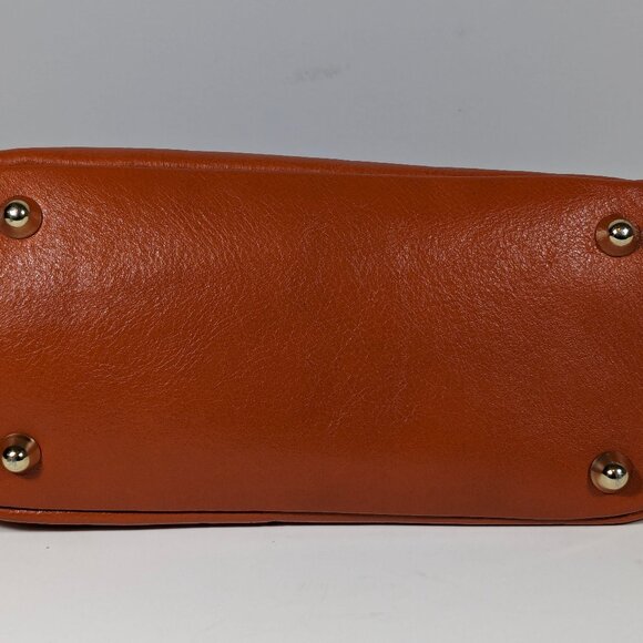 Divina Firenze Genuine Leather Crossbody Bag Made In Italy - Picture 10 of 14